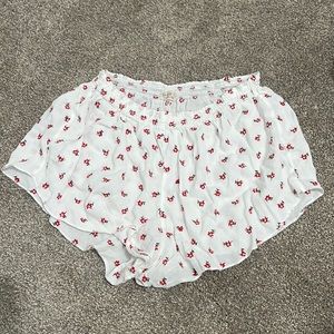 brandy melville floral shorts